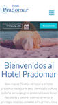 Mobile Screenshot of hotelpradomar.com